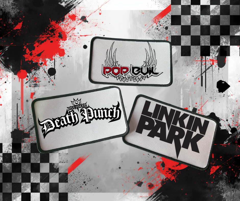 Rock-n-Roll Patches- Band Patches- Heavy Metal- Music Patches- Iron On
