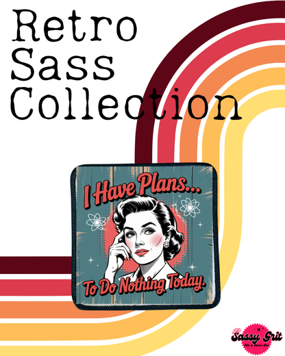 Sassy Retro Women- Patches- Iron On