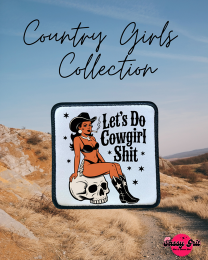 Country Girl Collection- Patches- Sassy- Ella Langley- Iron On
