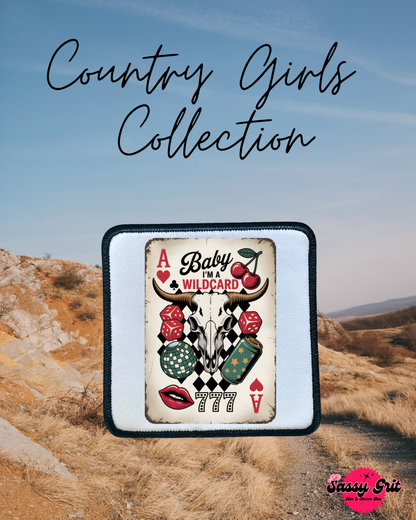 Country Girl Collection- Patches- Sassy- Ella Langley- Iron On