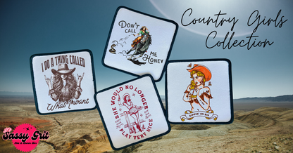 Country Girl Collection- Patches- Sassy- Ella Langley- Iron On