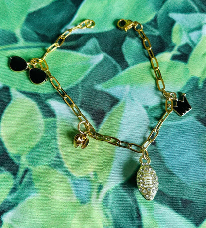 Charm Bracelets- Trendy Jewelry- Create Your Own Jewelry- Gold Chain- Silver Chain- Black Chain