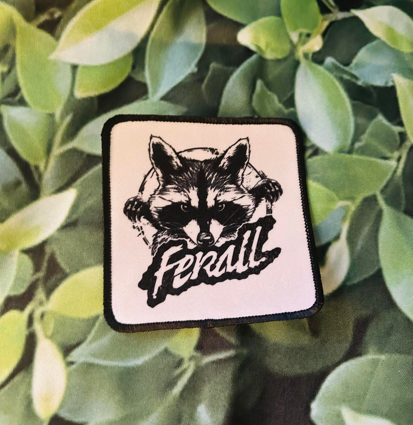 Ferall - Sublimation Patches- Trucker Hat Patch- Hat Patch- Custom Patches- Funny Patches
