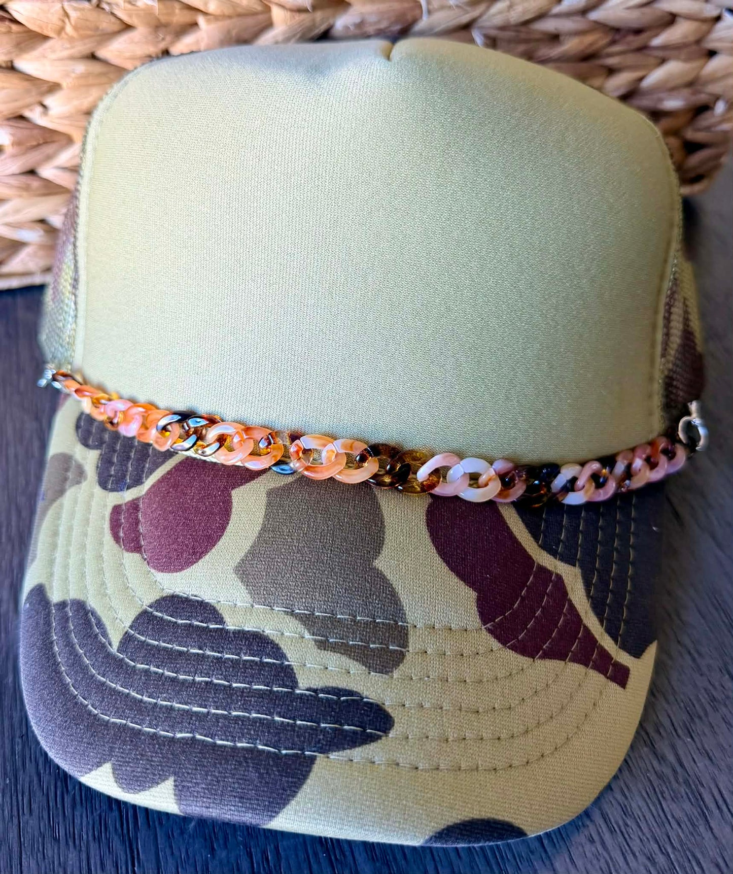 Acrylic Chain Link- Trucker Hat Chains- Small Links