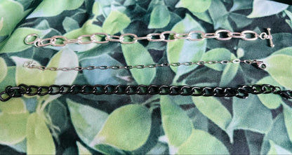 Charm Bracelets- Trendy Jewelry- Create Your Own Jewelry- Gold Chain- Silver Chain- Black Chain