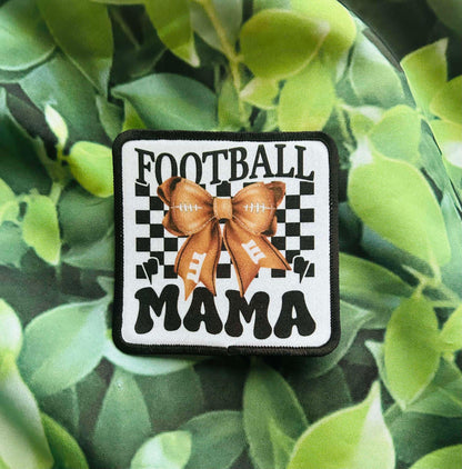 Football Patches- Football Mama- Game Day- Touchdown- Touchdown Season- Football Season- Hat Patches- Sublimation- Hat Patches- Trucker Hats