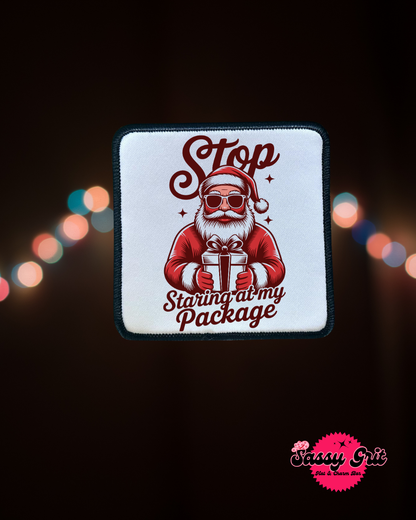 Christmas Patches- Sassy Patches- Holiday- Santa- Retro- Sublimation- Iron On