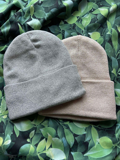 Create Your Own Beanies- Lots of Colors- Warm Hats- Trendy Beanies- Add Patches