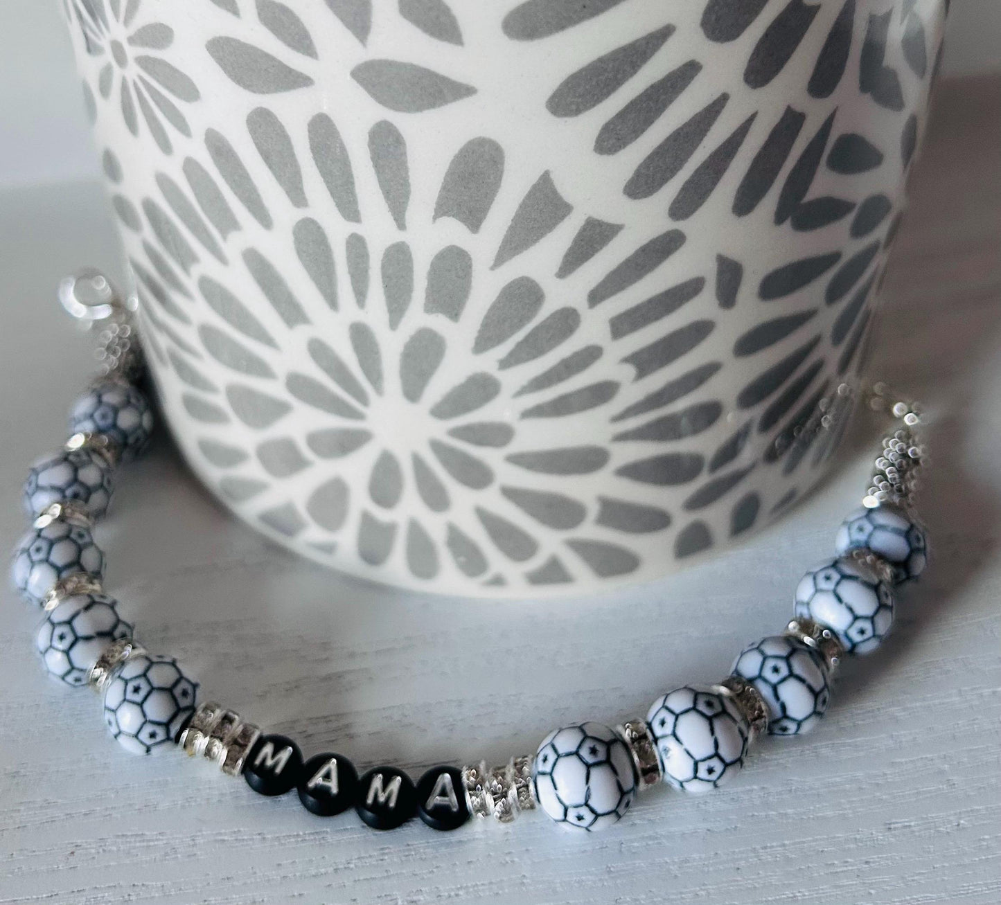 Softball Mama Hat Chain- Baseball Hat Chain- Soccer Mom Hat Chain- Trucker Hats- Custom Hats- Custom Hat Chains- Football Mama-Mama Bling