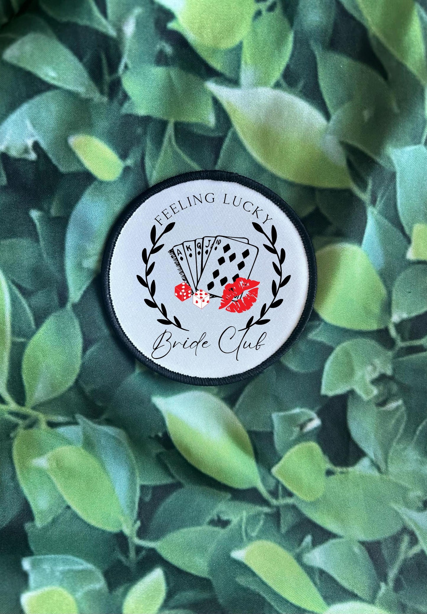 Bachelorette Club- Bride Club- Feeling Lucky- Bach Club- Vegas Themed- Trucker Hats- Custom Patches- Sublimation- Iron On