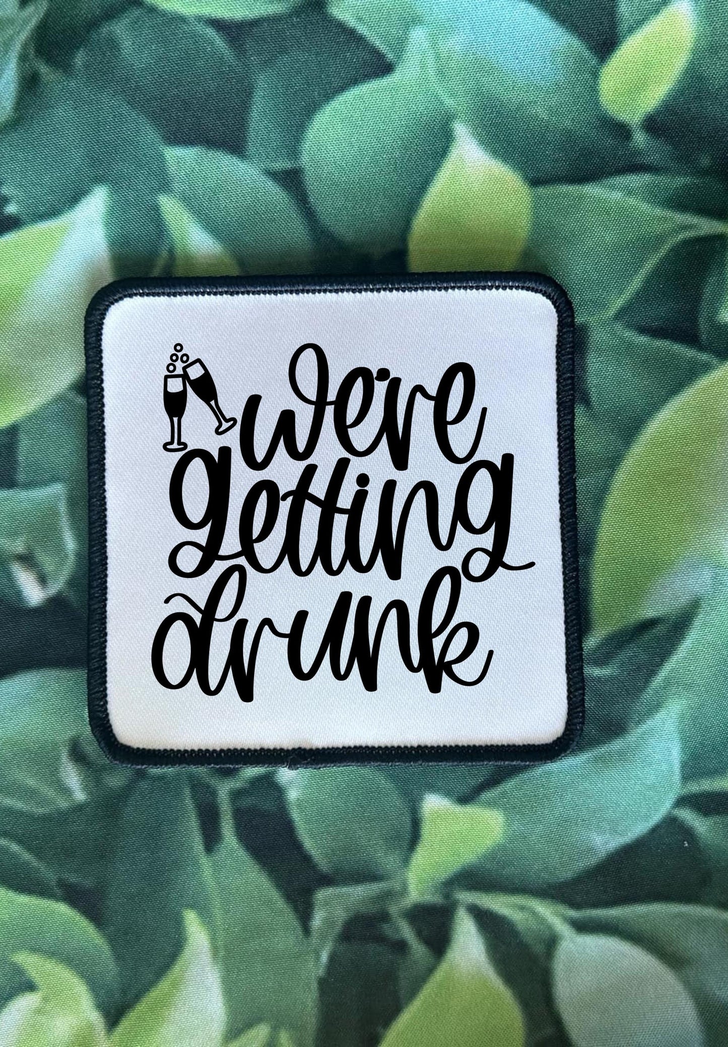 Bachelorette Party Weekend Patches- Trucker Hats- Custom Patches- Sublimation- Iron On- Wedding Party- I'm Getting Married