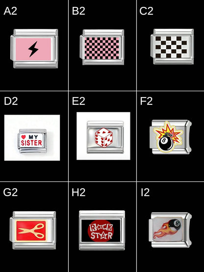 Italian Charm Bracelets! Create Your Own- Choose Your Charm