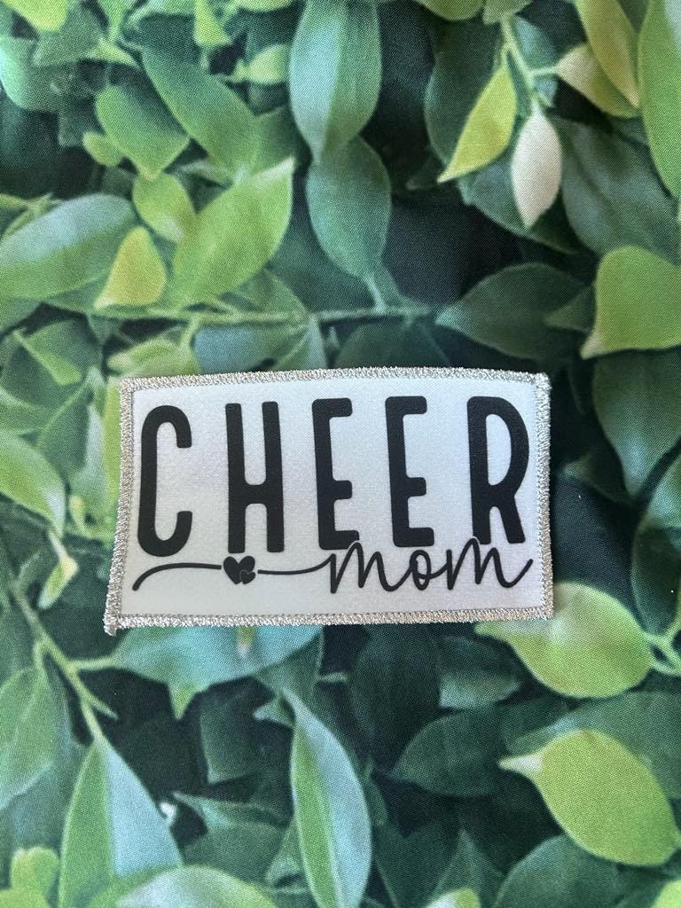 Dance Mom- Cheer- Cheer Mom- Patches- Iron On- Sublimation