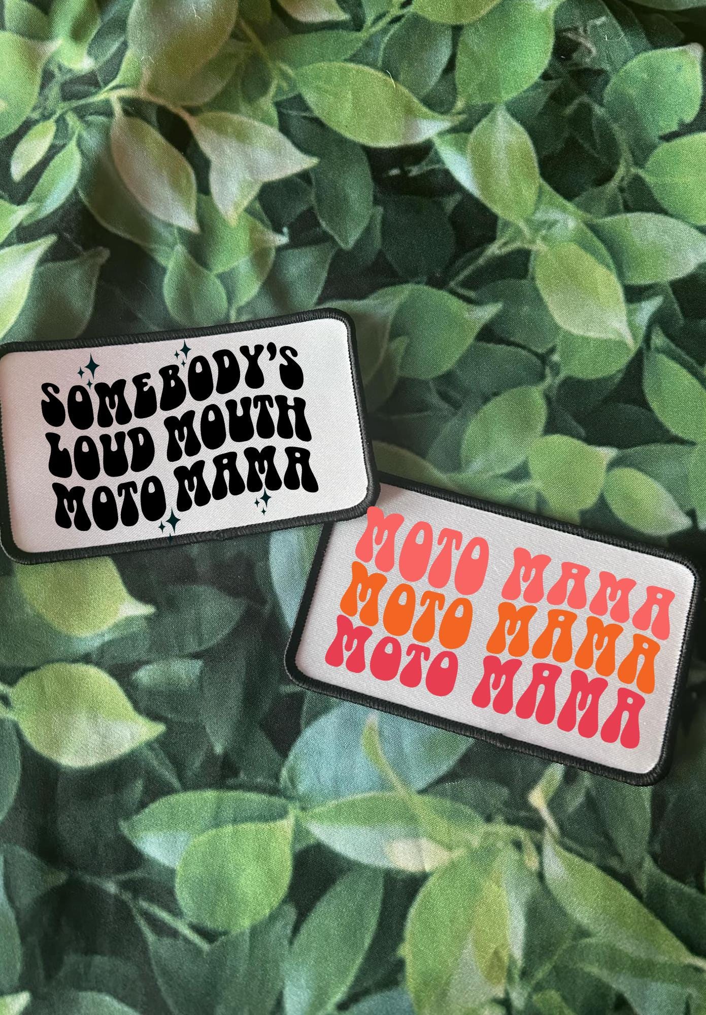 Moto Patches! Trucker Hat Patches- Custom Patches- Racing Patches- Moto Mom- Moto Aunt- Sassy Patches- Iron On- Sublimation