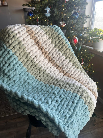 Chunky Blanket- Choose Your Colors!