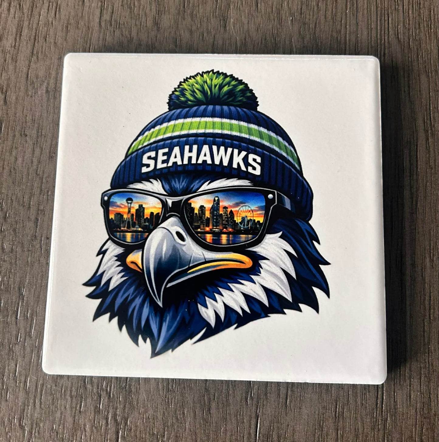 SEAHAWKS! Grab This Custom Designed Coaster! Great Gift for Any 12!