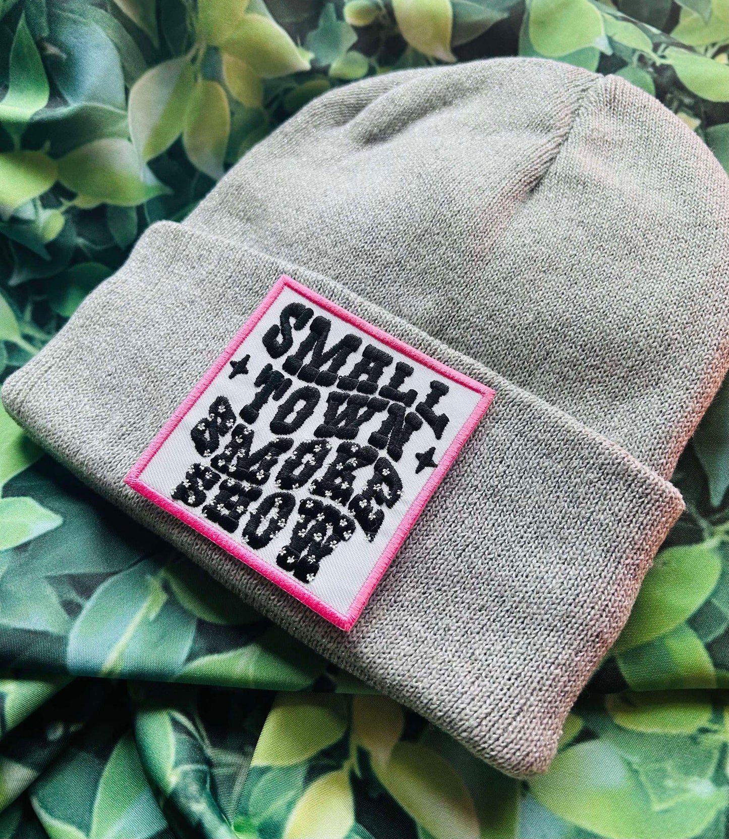 Small Town Smoke Show- Beanie- Warm Hat- Winter Hat- Zach Bryan- Country Music- Custom Beanie