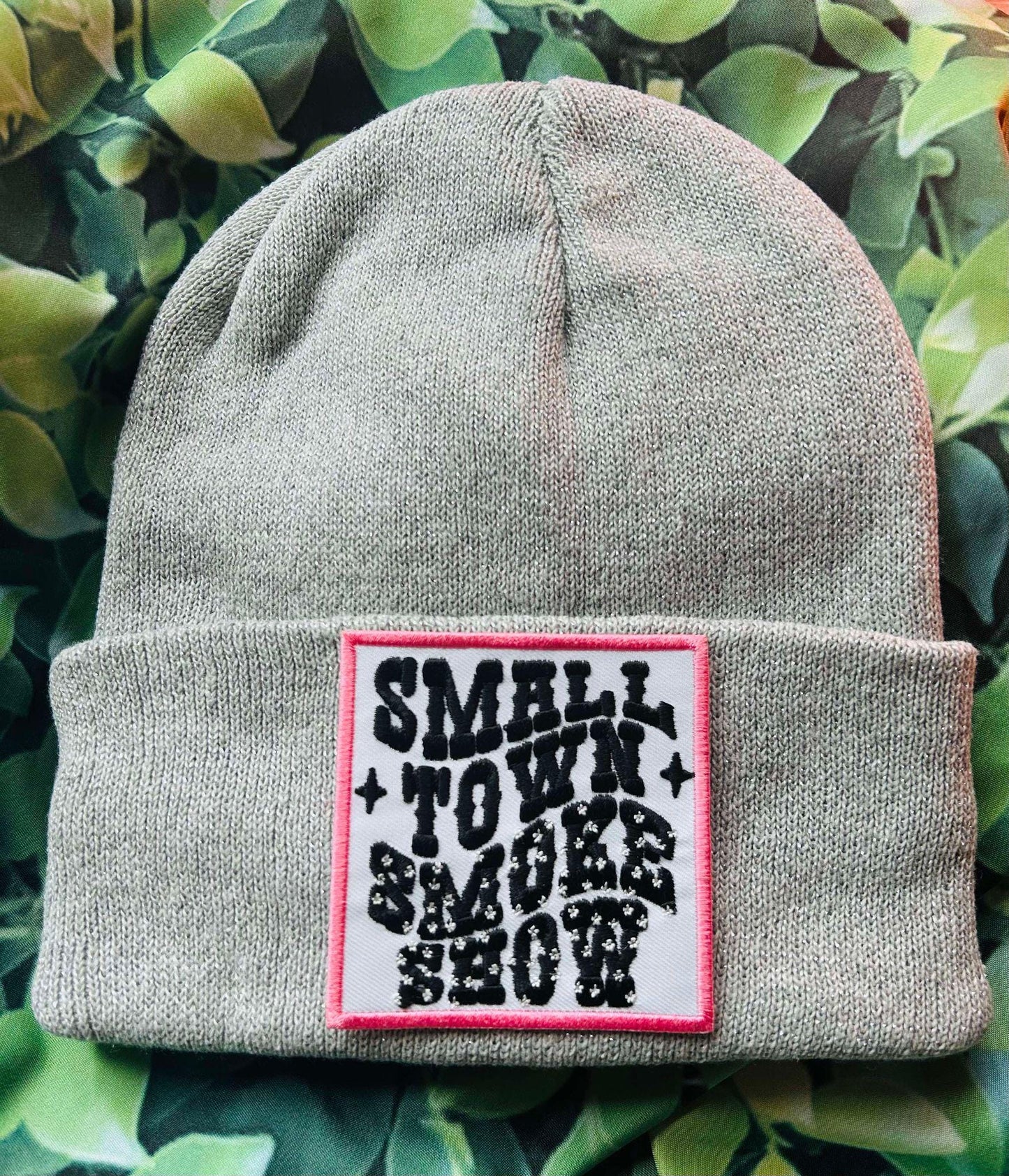 Small Town Smoke Show- Beanie- Warm Hat- Winter Hat- Zach Bryan- Country Music- Custom Beanie