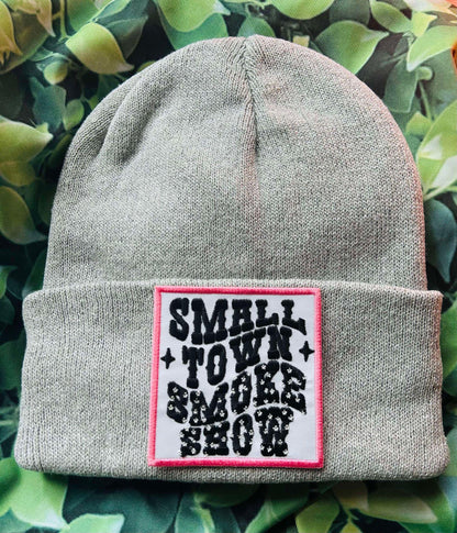 Small Town Smoke Show- Beanie- Warm Hat- Winter Hat- Zach Bryan- Country Music- Custom Beanie