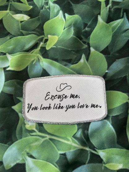 Country Singer Patches! Bad Moms Club- Lainey Wilson- Ella Langley- Excuse Me, You Look Like You Love Me-Trucker Hats-Custom Patches-Iron On