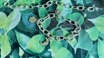 Charm Bracelets- Trendy Jewelry- Create Your Own Jewelry- Gold Chain- Silver Chain- Black Chain