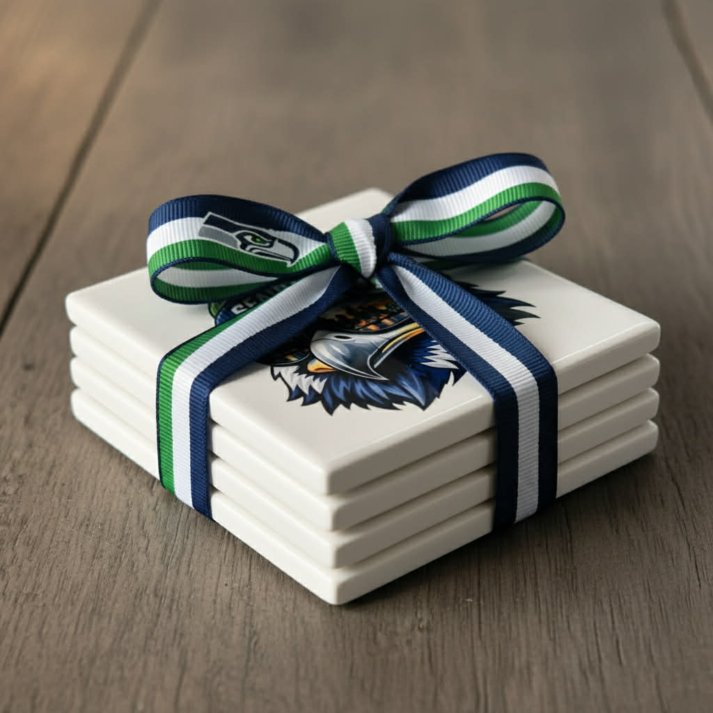 SEAHAWKS! Grab This Custom Designed Coaster! Great Gift for Any 12!