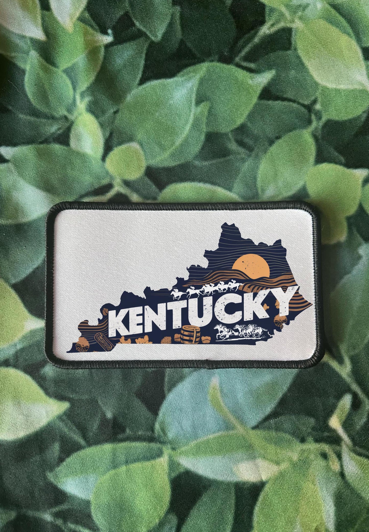 State Patches- Iron On- Michigan- Utah- New York- Delaware- North Carolina- Kentucky- Montana- Trucker Hats- Sublimation- Beanies