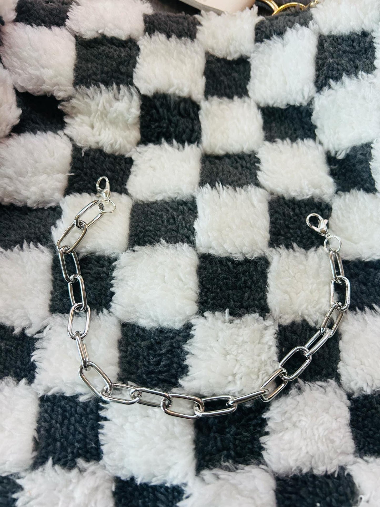 Silver and Gold Chain Links- Paperclip Chains- Hat Chains- Trucker Hats- Hat Accessories