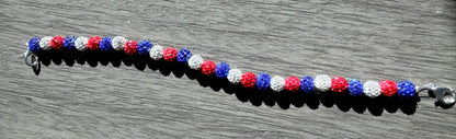 Red, White & Blue Hat Chain Collection- 4th of July- Trucker Hat Chains