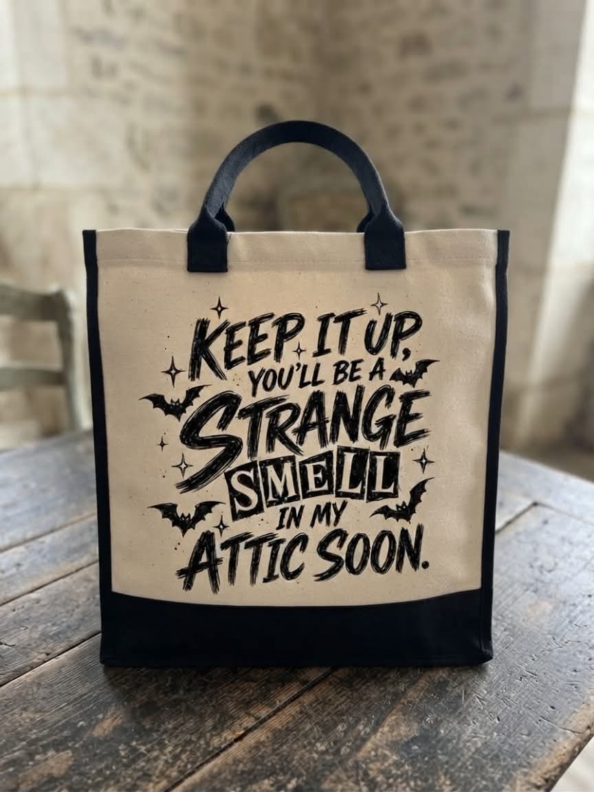 Halloween Bags For Adults! SASSY Tote Bags!