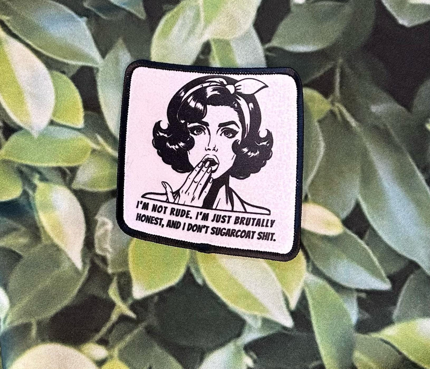 Sassy Patches! Sublimation- Retro Women- Fresh Sarcasm- I've Got My Sassy Pants- I'm Not Rude- If You Cant Kill Them With Kindness- Iron On