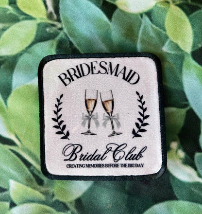 Wedding Party Patches- Bachelorette Party- Trucker Hats- Bridal