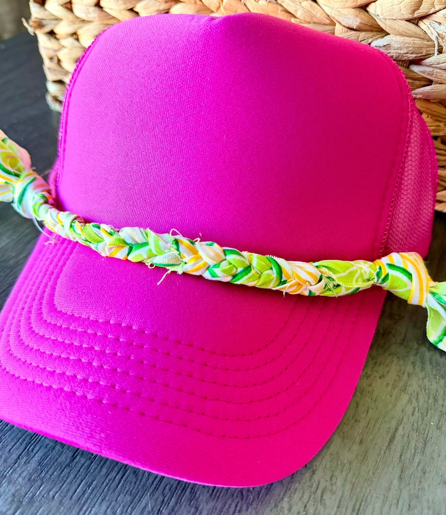 Bandana Trucker Hat Chains - All Colors & Designs- Neon- Camo