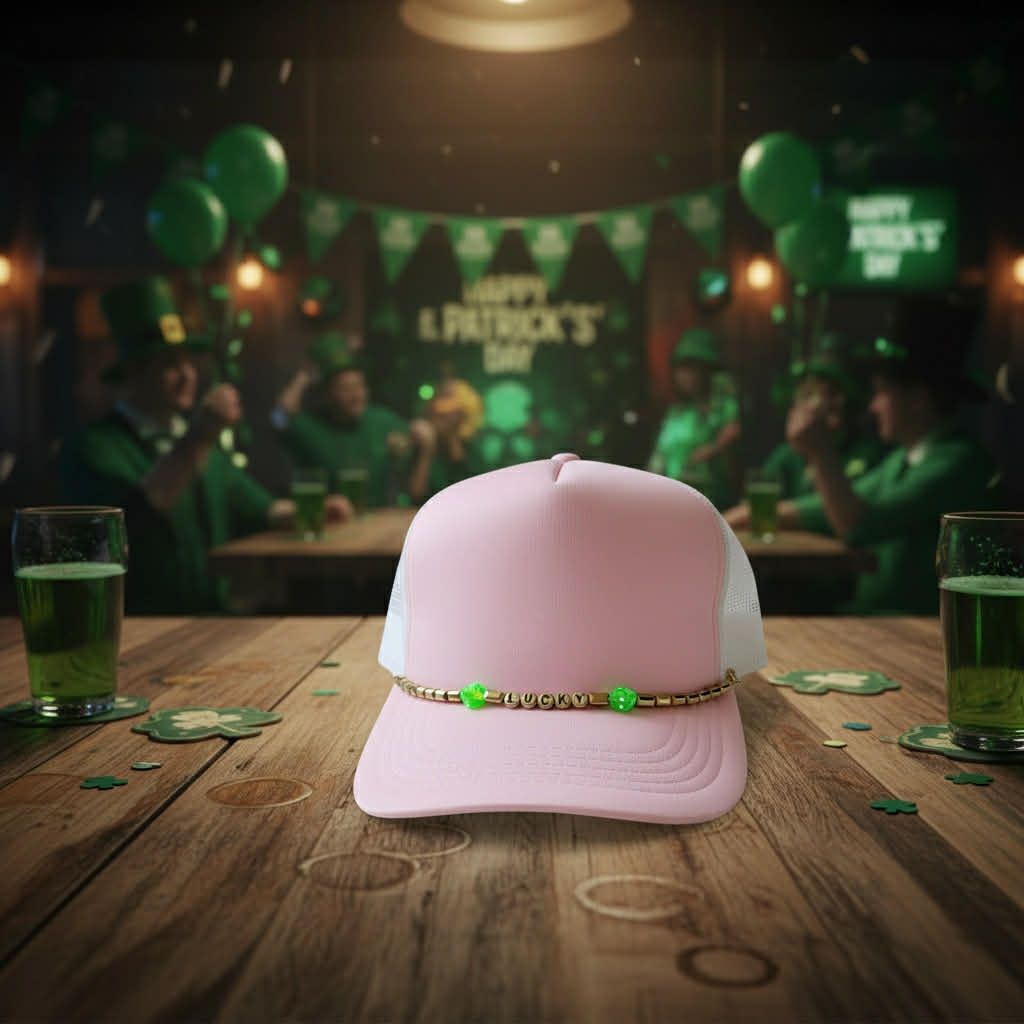 St Patrick's Day Hat Chains - Lucky- Charms
