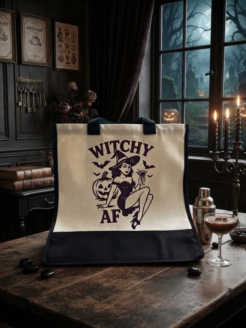 Halloween Bags For Adults! SASSY Tote Bags!