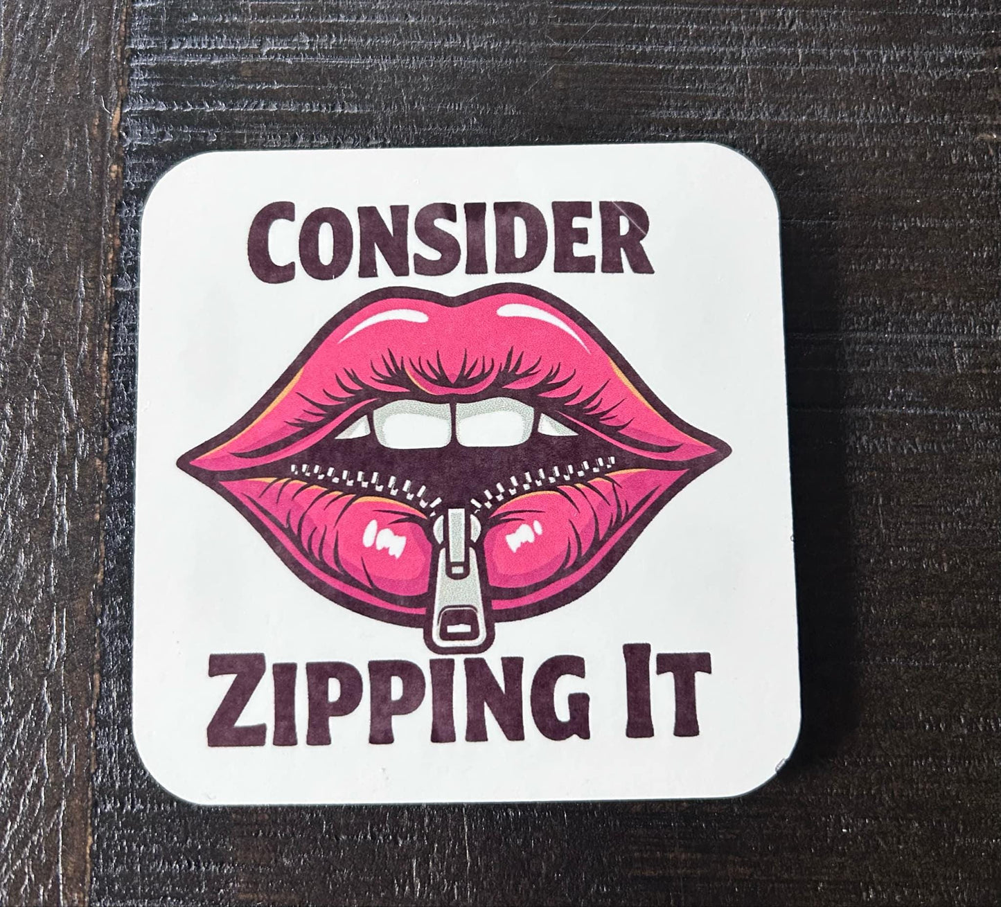 Sassy Magnets- Fridge Magnets- Retro Girls- Pin Ups- The Hell I Won't- Consider Zipping It- I'm Just A Girl