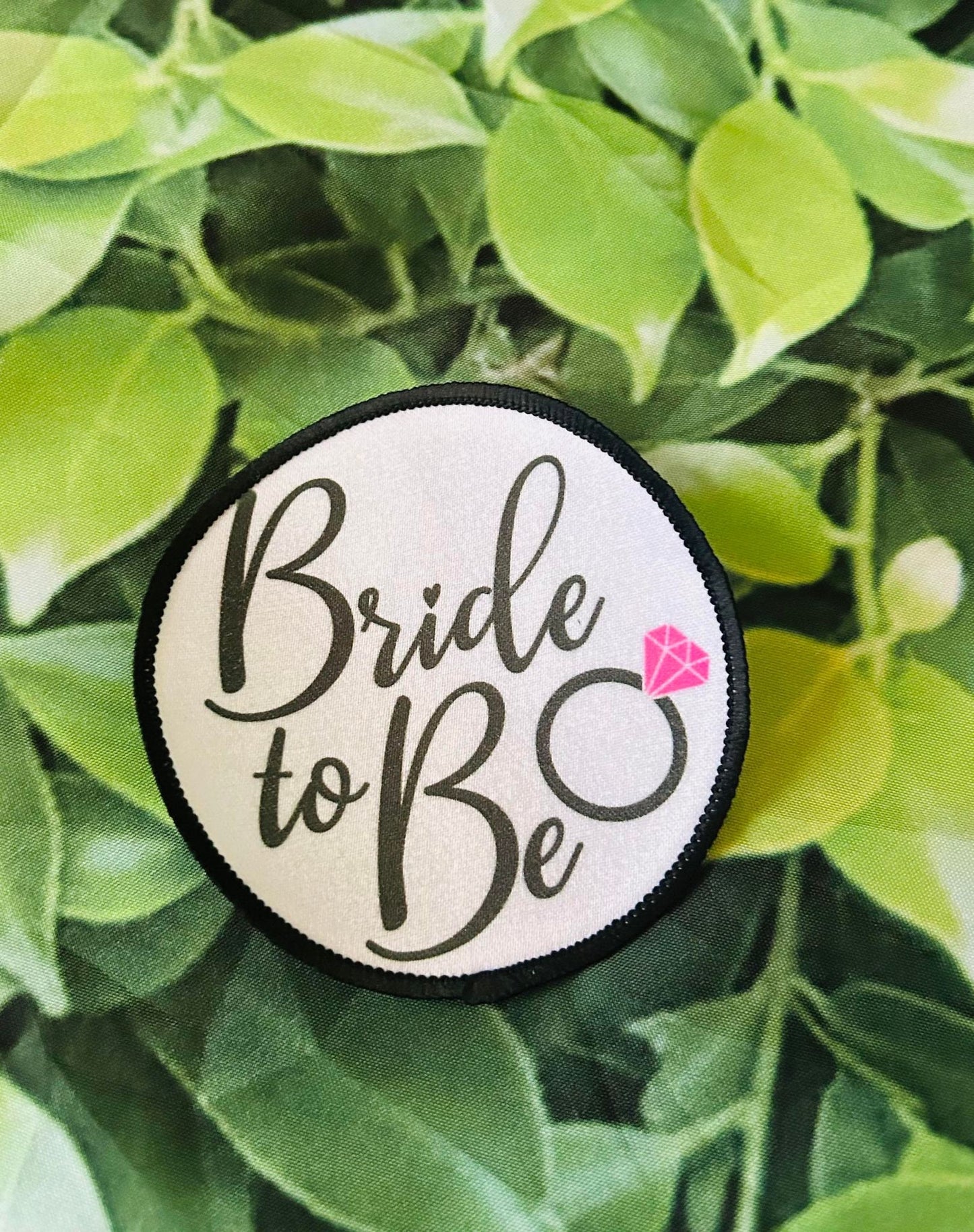 Bride To Be - Sublimation Patch- Custom Patches- Trucker Hat Patches- Bachelorette Trucker Hat- Bride Trucker Hat- Iron On