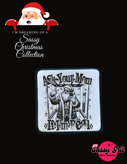 Christmas Patches: Sassy Christmas Collection, 2.5in Square