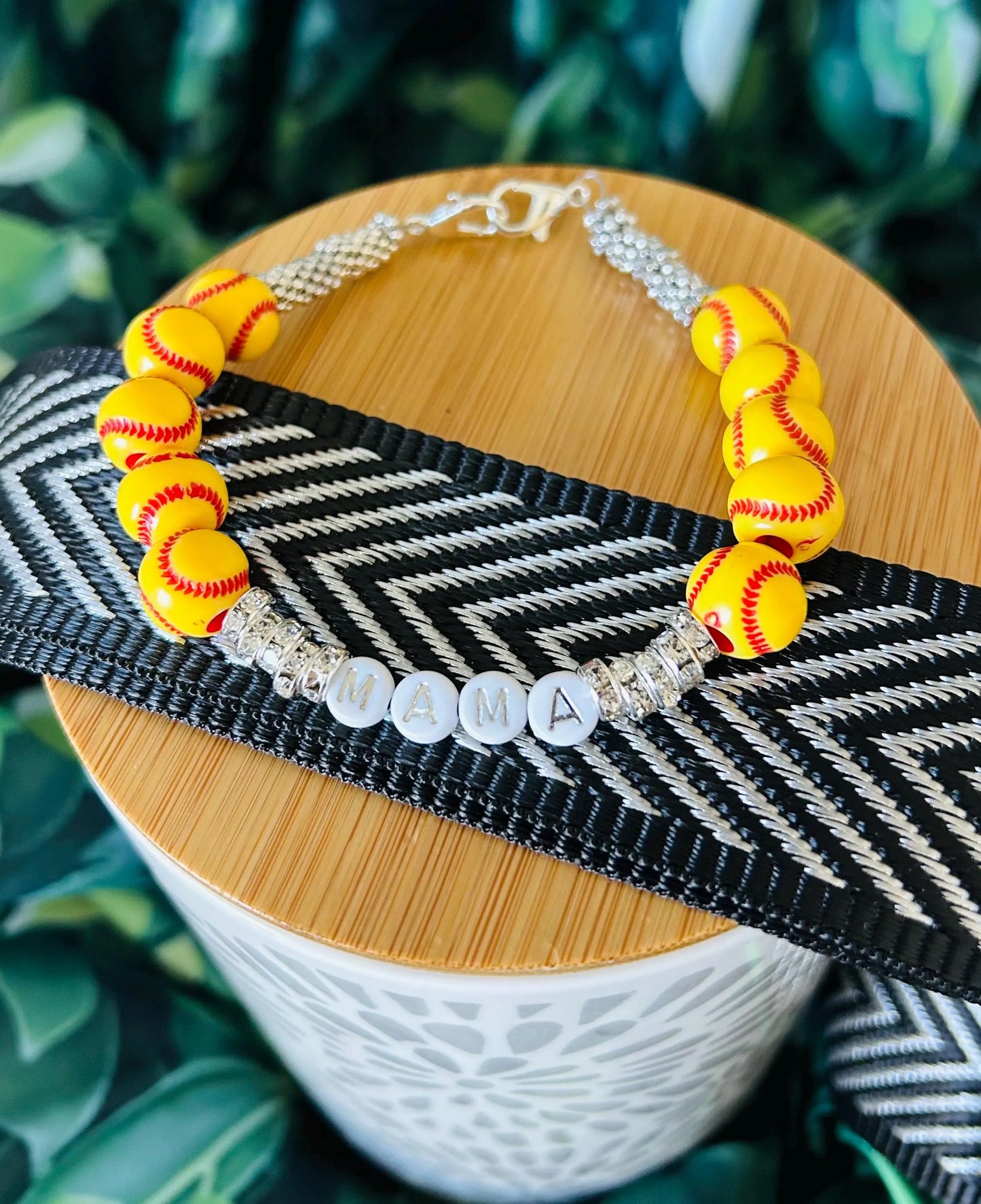 Personalized Sports Hat Chain: Baseball, Softball, Football, Soccer, Basketball