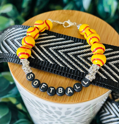 Personalized Sports Hat Chain: Baseball, Softball, Football, Soccer, Basketball