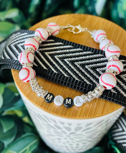 Personalized Sports Hat Chain: Baseball, Softball, Football, Soccer, Basketball