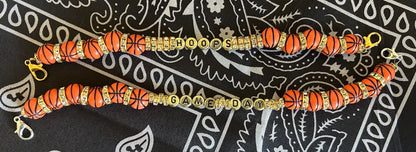 Personalized Sports Hat Chain: Baseball, Softball, Football, Soccer, Basketball