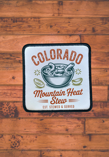 State Pride Iron On Patch – Sublimation Souvenir, Hat or Jacket