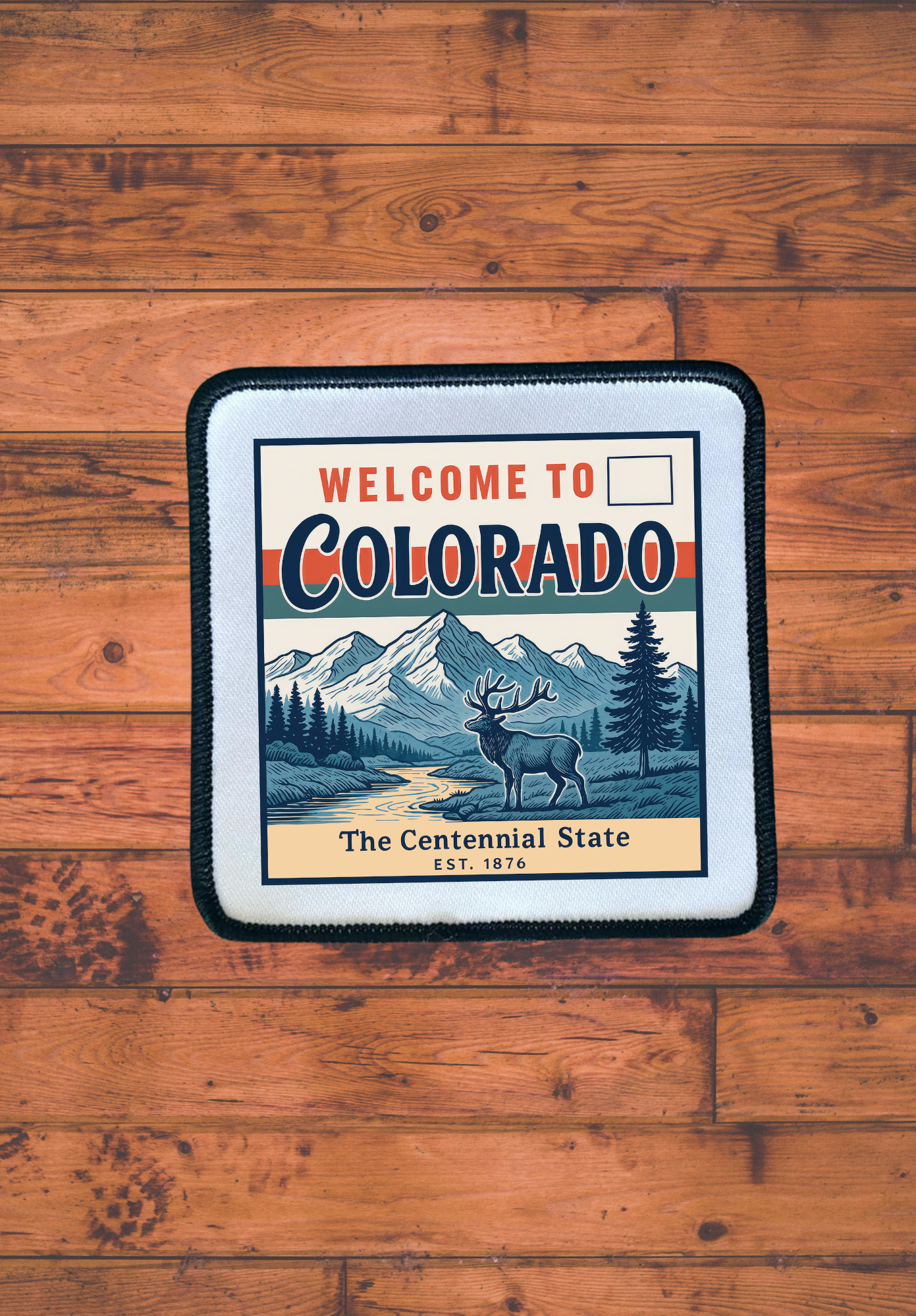 State Patches- Sublimation- Iron On- All States Available