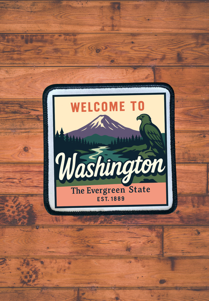 State Patches- Sublimation- Iron On- All States Available