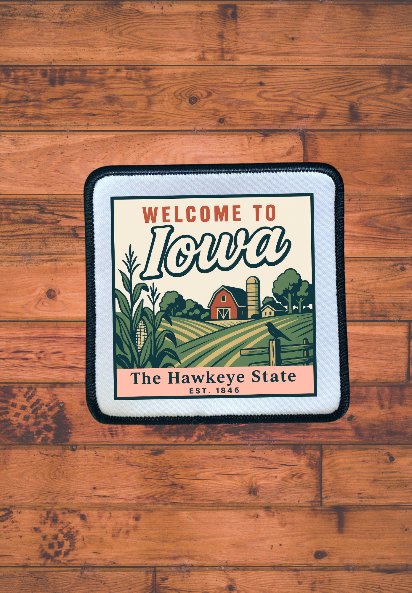 State Patches- Sublimation- Iron On- All States Available