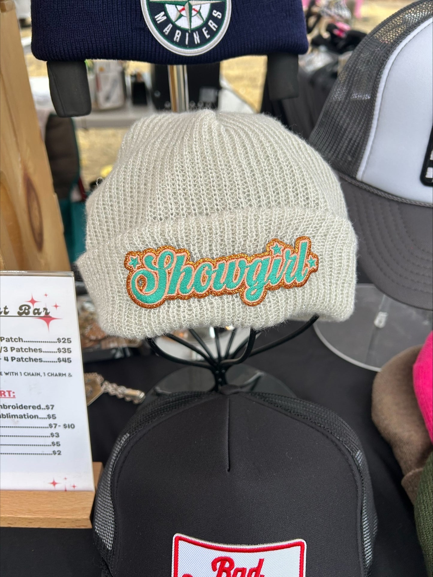 Showgirl Beanie- Swiftie- Taylor Swift- Custom Beanie