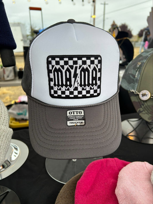 Mama Trucker Hat- Custom Hats- Trendy Trucker Hats